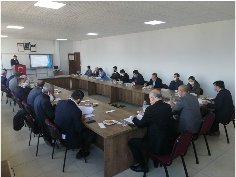 Türkoğlu İlçesi Eğitim Değerlendirme Toplantısı.